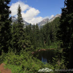 Virgin Lake on the way to Blanca Lake