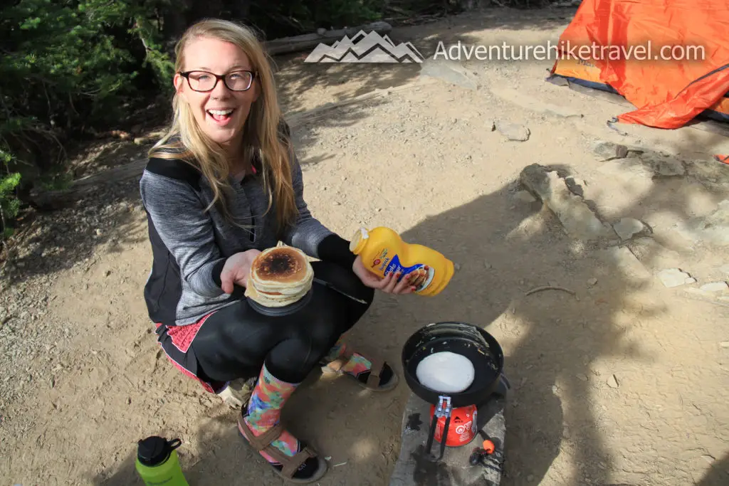 Easy Backpacking Breakfast Ideas: Trail Pancakes Camping Pancakes Backpacking food