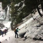 Franklin Falls Trail Winter Hiking Washington State