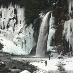 Washington winter hikes without snowshoes. Franklin Falls - Snoqualmie Pass