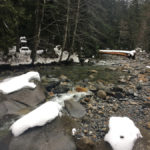 Winter hiking Washington State South Fork Snoqualmie River