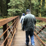 Barnes Creek Bridge. Barnes Creek is a small stream that flows into Crescent Lake. Marymere Falls Nature Trail Olympic National Park. Washington's best family-friendly trails.