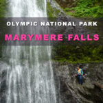 Must-See Olympic National Park Destinations. Marymere Falls Nature Trail Olympic National Park. waterfall hikes near Seattle.