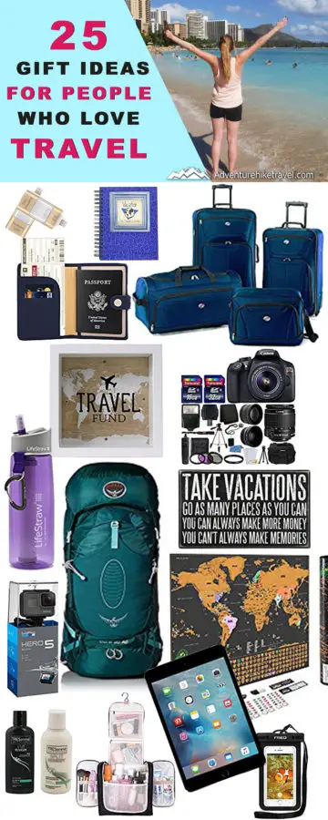 25 Gift Ideas For  People Who Love Travel. The Best Gift Ideas for Travelers