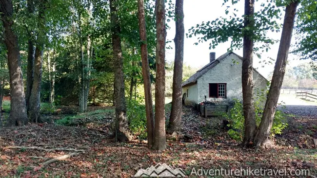 Frontier Cultural Museum, Waynesboro, Virginia.Authentic Irish, German, and English homes were brought from Europe, reassembled, and furnished as in that time.