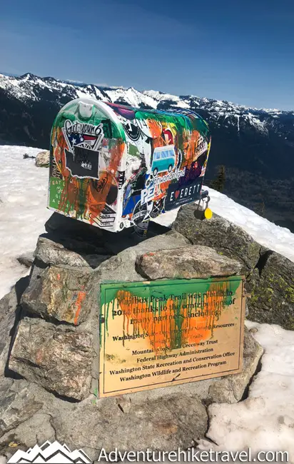 Mailbox Peak. A strenuous day hike near Seattle WA