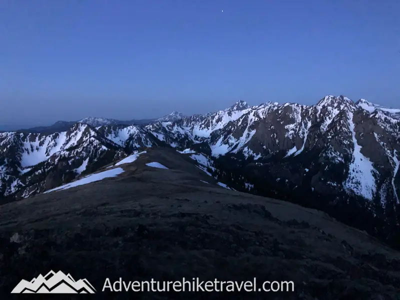 Mount Townsend. Olympic National Park Washington State. How to Successfully Do A Sunrise Hike Up Mt. Townsend