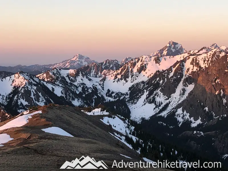 Mount Townsend. Olympic National Park Washington State. How to Successfully Do A Sunrise Hike Up Mt. Townsend. Beautiful hikes in Washington.