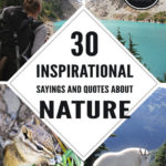 30 Inspirational Sayings and Quotes about Nature: For those who love the outdoors and the beautiful world around them, we have collected 30 Inspirational Sayings and Quotes about Nature. In this fast-paced society, we sometimes forget how refreshing it can be to take a step back and reconnect with our natural surroundings. To just unplug from the hustle and bustle can be refreshing. Hopefully, after reading these quotes you will be inspired to turn off your phone, go outside, and take a moment to enjoy the natural beauty of the earth.