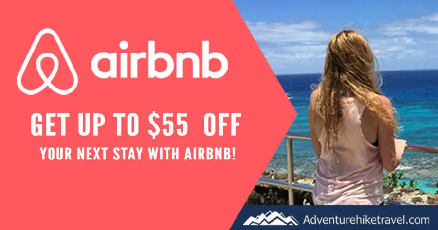 Getting the $55 Airbnb discount is extremely simple. All you have to do is click on the button below, and create a new account on Airbnb! Then voilà you get a $55 coupon code to put towards your next trip! With one-of-a-kind homes and experiences, Airbnb is a great way to travel. When you sign up, you’ll get $40 off your first home booking of $75 or more and $15 towards an experience of $50 or more. Coupons expire one year from date of sign up.