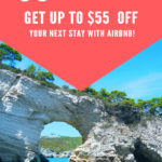 Getting the $55 Airbnb discount is extremely simple. All you have to do is click on the button below, and create a new account on Airbnb! Then voilà you get a $55 coupon code to put towards your next trip! With one-of-a-kind homes and experiences, Airbnb is a great way to travel. When you sign up, you’ll get $40 off your first home booking of $75 or more and $15 towards an experience of $50 or more. Coupons expire one year from date of sign up.