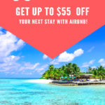 Getting the $55 Airbnb discount is extremely simple. All you have to do is click on the button below, and create a new account on Airbnb! Then voilà you get a $55 coupon code to put towards your next trip! With one-of-a-kind homes and experiences, Airbnb is a great way to travel. When you sign up, you’ll get $40 off your first home booking of $75 or more and $15 towards an experience of $50 or more. Coupons expire one year from date of sign up.