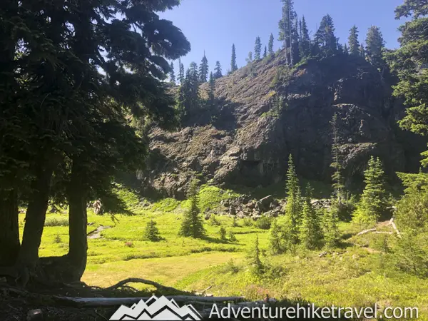 Milk Lake and Upper Lena Lake in Olympic National Park