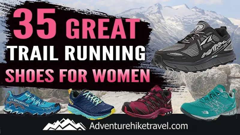 trail shoes on treadmill