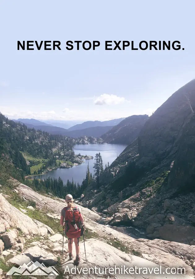 Never Stop Exploring