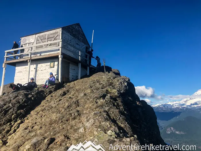 Sitting at an elevation of 5,685 feet, this old fire tower has breathtaking panoramic 360-degree views. From the top, you can see the Tatoosh mountain range, Sawtooth Ridge, the Goat Rocks, Mount Adams, Mount St. Helens, Mount Hood to the south in the far distance, and sitting directly behind the fire tower is an up-close postcard-worthy view of Mount Rainier.