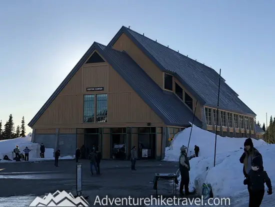 New to snowshoeing? Are you a local living in Washington State or visiting the Pacific Northwest during winter? Want something fun to do? Try snowshoeing at Mt. Rainier National Park.Our First-timer’s Guide to Snowshoeing at Mt. Rainier can give you the information you need to take off on your own snowshoeing adventure. #hiking #nature #mountains #adventure #travel #Mtrainier #traveltips #experiencewa #snowshoeing #pacificnorthwest #wastate #nationalparks #ustravel