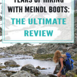 Waterproof Mendel uses Gore-Tex waterproofing on their boots and it definitely worked. I loved how waterproof these boots were. Often when snowshoeing or hiking in the rain or snow, all my friends would have soaking-wet cold feet while my toes were nice and dry.