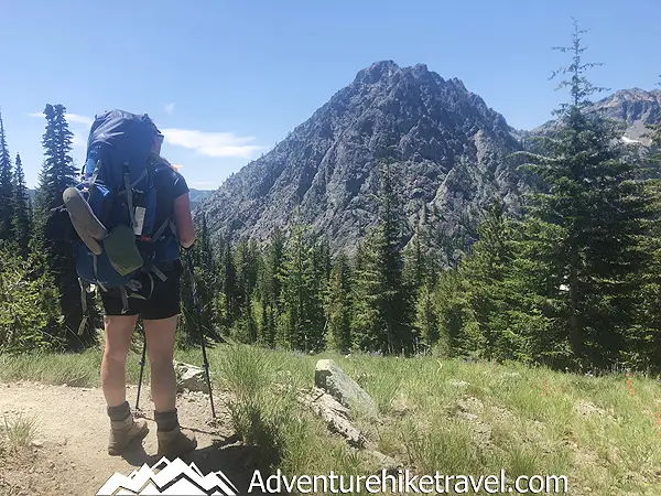 To go backpacking and stay overnight at Lake Ingalls and Headlight Basin you will need a backpacking permit. Overnight Backpacking Permits are free and located at the trailhead. At t the trailhead there is a box filled with these free self-issue fill-out-yourself permits. You fill out your information, like party leader, how many nights where you expect you will camp night 1, night 2, night 3, and so on, how many people are in your party, and other information.