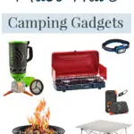 Are you planning a camping adventure with friends and family? Car camping is continually getting easier with the creation of new gadgets, tools, and accessories. In this blog post, I share 10 of my favorite camping items to give you some gear ideas to make your camping trip more enjoyable and comfortable.