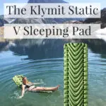 When backpacking you are often sleeping on rocks, roots, damp soil, snow, and other elements, and without a good sleeping pad, you will be feeling every rock and root and can be left having a miserable night's sleep. After a long day in the mountains hiking miles in the backcountry, the last thing you want is to be exhausted and sore from a bad night's sleep on top of aching from hiking. So in this article, I will be doing a Gear Review Of The Klymit Static V Sleeping Pad.