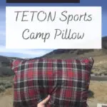 Are you tired of stuffing your clothing into a makeshift pillow while camping or tired of bringing large bulky pillows on trips or considering upgrading your travel pillow? In this Gear Review Of The TETON Sports Camp Pillow, we will cover all the pros and cons of this camp pillow and its best features to help you decide if this pillow is a good fit for your travel adventures.
