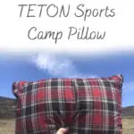 Are you tired of stuffing your clothing into a makeshift pillow while camping or tired of bringing large bulky pillows on trips or considering upgrading your travel pillow? In this Gear Review Of The TETON Sports Camp Pillow, we will cover all the pros and cons of this camp pillow and its best features to help you decide if this pillow is a good fit for your travel adventures.