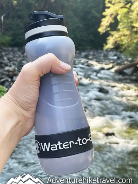 If you are a hiker, backpacker, or traveler the last thing you want is to get sick while out on your adventure from bacteria or a parasite in your drinking water. Having a reliable way to filter your water while traveling in different countries or while out on the trail is a must. No matter how beautiful a lake or stream may appear, there is always the chance of bacteria or a parasite such as Giardia. In this blog post, I will be doing a gear review on the Water-to-Go filter bottle.