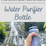 Stay healthy while traveling! Get a reliable Water-to-Go filter bottle for clean water on hikes and adventures. Don't risk getting sick from waterborne bacteria or parasites like Giardia. Read our gear review in the blog post.