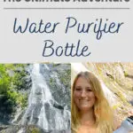 Stay healthy while traveling! Get a reliable Water-to-Go filter bottle for clean water on hikes and adventures. Don't risk getting sick from waterborne bacteria or parasites like Giardia. Read our gear review in the blog post.