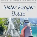 Stay healthy while traveling! Get a reliable Water-to-Go filter bottle for clean water on hikes and adventures. Don't risk getting sick from waterborne bacteria or parasites like Giardia. Read our gear review in the blog post.