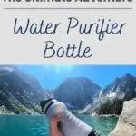 Stay healthy while traveling! Get a reliable Water-to-Go filter bottle for clean water on hikes and adventures. Don't risk getting sick from waterborne bacteria or parasites like Giardia. Read our gear review in the blog post.