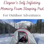 If you love camping, you know the importance of getting a good night's sleep. It can make all the difference between waking up ready to take off on a hiking adventure or stumbling out of the tent needing to clutch a cup of coffee first. In this gear review on Elegear’s Self Inflating Memory Foam Sleeping Pad, we cover all the details about the cool new innovative technology that combines the luxurious comfort of memory foam with the convenience of self-inflation.