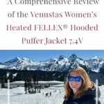 When Venustas offered me their heated jacket, I couldn't resist! From brisk walks to mountain adventures, I've tested the Venustas Women’s Heated FELLEX® Hooded Puffer Jacket 7.4V extensively. Now, I'm excited to share my honest thoughts and experiences with you.