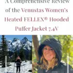 Embrace the cold with grace and warmth in the Venustas Women’s Heated FELLEX® Hooded Puffer Jacket 7.4V. Join me as I explore its innovative heating technology, cozy insulation, and chic design, and see why it's a must-have for winter explorations!