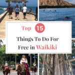 If you are traveling to Waikiki on the island of Oahu in Hawaii, you don’t need a lot of money to have a good time! Just being in this beautiful, plumeria flower scented tropical paradise with the soft sound of ukulele music filling the air is wonderful. But what if you want some action and unique things to do? Our post, Top 15 Things to Do For Free in Waikiki, will help you create fun, memorable experiences with your family and friends without draining your wallet.