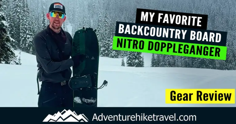 Looking for the top splitboard for your backcountry tours? The Nitro Doppleganger is built for lightweight climbs and smooth, powerful descents. Check out the full review! #TopSplitboard #SplitboardReview #BackcountryTouring