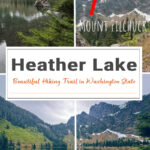 A favorite among Washington hikers, Heather Lake offers a peaceful trail through dense forest and a jaw-dropping lake view at the base of Mount Pilchuck.