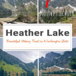 Hike to Heather Lake in Washington for a scenic 4.7-mile trail featuring old-growth forest, waterfalls, wildflowers, and a peaceful alpine lake in the North Cascades.