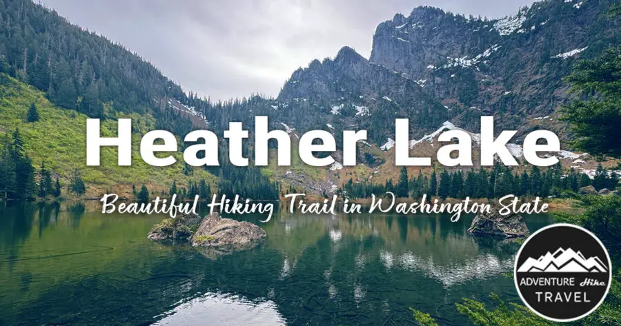 Hike to Heather Lake in Washington for a scenic 4.7-mile trail featuring old-growth forest, waterfalls, wildflowers, and a peaceful alpine lake in the North Cascades.