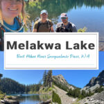 Hike to Melakwa Lake in the Alpine Lakes Wilderness, WA, for a mix of forest trails, waterfalls, and rugged rocks. End at a pristine alpine lake with stunning views of Chair Peak and surrounding mountains—ideal for nature photography and adventurous day hikes. #MelakwaLake