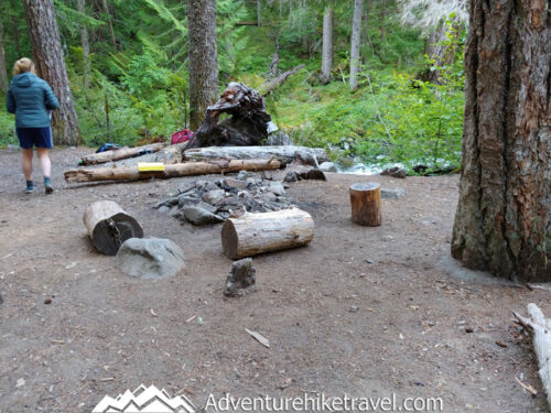 Upper Dungeness River Camping Spots on the Way to Royal Lake