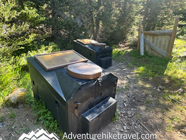 Is There A Toilet at Royal Lake? Yes, at Lower Royal Lake, on the far side of the lake, is an open-air composting toilet with a beautiful mountain view and lots of marmots frequently running around. This is honestly one of the cleanest backpacking toilets I have come across in the backcountry so far in WA State. Most that I have been to were not nearly this nice.