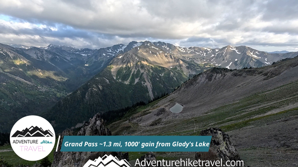 Grand Pass in Olympic National Park